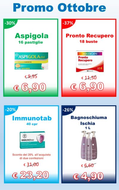 Volantino Promo Ottobre