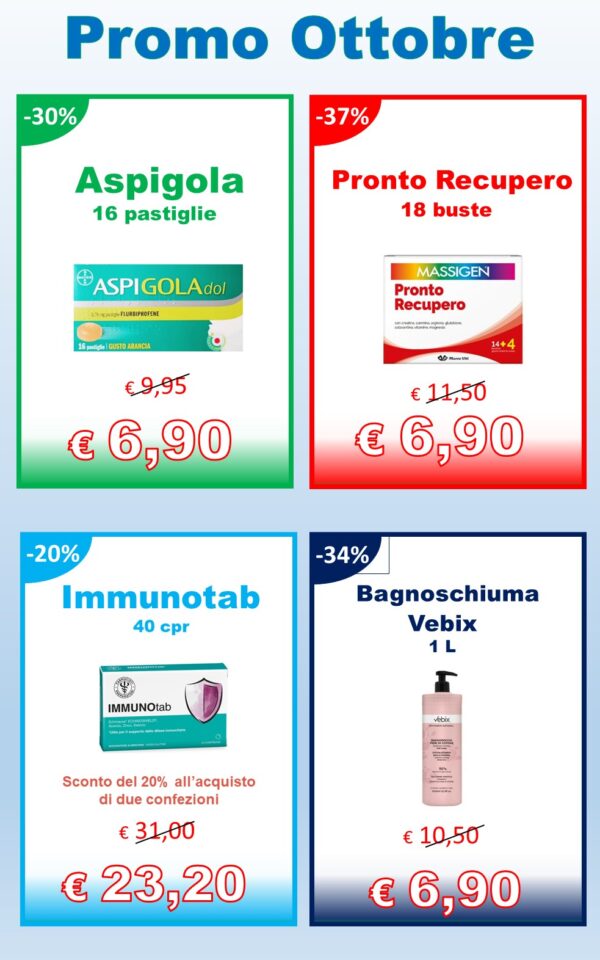 Volantino Promo Ottobre