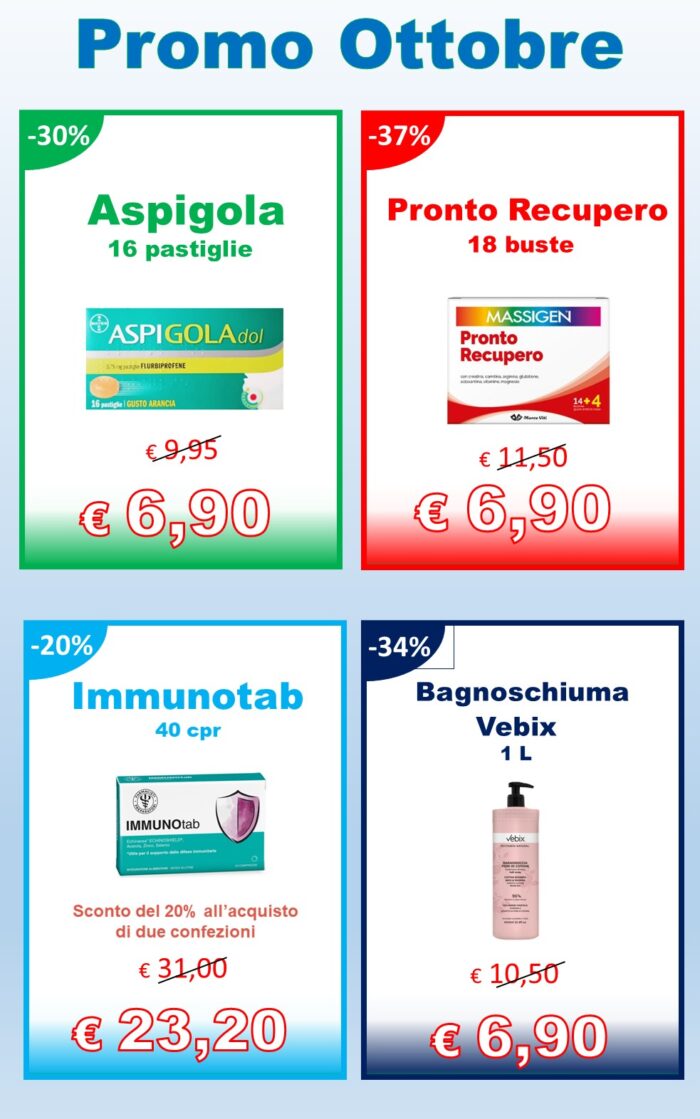 Volantino Promo Ottobre
